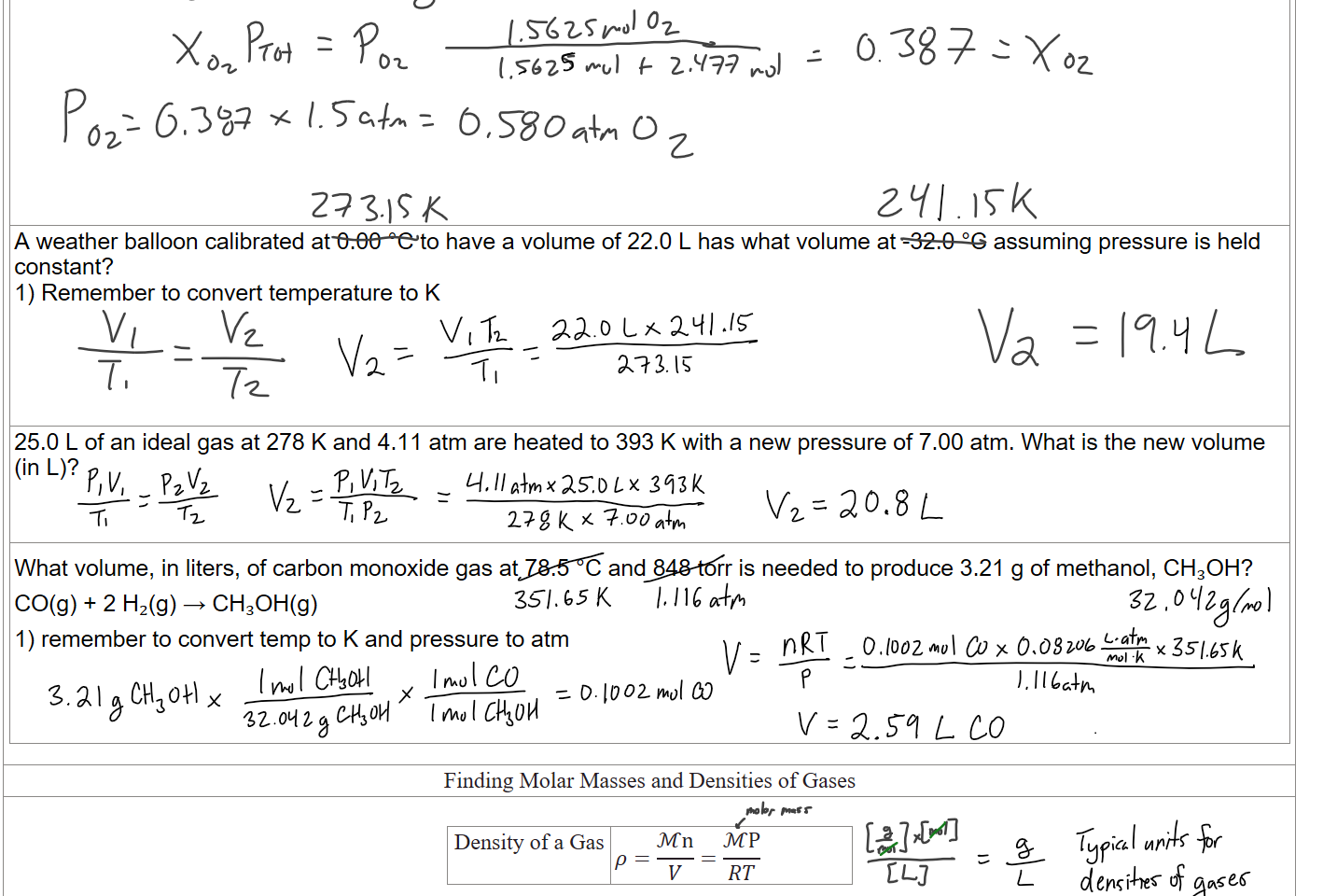 






A weather balloon calibrated at 0.00 °C to have a volume of 22.0 L has what volume at -32.0 °C assuming pressure is held constant?
1) Remember to convert temperature to K







25.0 L of an ideal gas at 278 K and 4.11 atm are heated to 393 K with a new pressure of 7.00 atm. What is the new volume (in L)?



What volume, in liters, of carbon monoxide gas at 78.5 °C and 848 torr is needed to produce 3.21 g of methanol, CH₃OH? CO(g) + 2 H₂(g) → CH₃OH(g)
1) remember to convert temp to K and pressure to atm



Finding Molar Masses and Densities of Gases
 
Density of a Gas
𝜌=﷐ℳn﷮𝑉﷯=﷐ℳP﷮𝑅𝑇﷯

Ink Drawings
Ink Drawings
Ink Drawings
Ink Drawings
Ink Drawings
Ink Drawings
Ink Drawings
Ink Drawings
Ink Drawings
Ink Drawings
Ink Drawings
Ink Drawings
Ink Drawings
Ink Drawings
Ink Drawings
Ink Drawings
Ink Drawings
Ink Drawings
Ink Drawings
Ink Drawings
Ink Drawings
Ink Drawings
Ink Drawings
Ink Drawings
Ink Drawings
Ink Drawings
Ink Drawings
Ink Drawings
Ink Drawings
Ink Drawings
Ink Drawings
Ink Drawings
Ink Drawings
Ink Drawings
Ink Drawings
Ink Drawings
Ink Drawings
Ink Drawings
Ink Drawings
Ink Drawings
Ink Drawings
Ink Drawings
Ink Drawings
Ink Drawings
Ink Drawings
Ink Drawings
Ink Drawings
Ink Drawings
Ink Drawings
Ink Drawings
Ink Drawings
Ink Drawings
Ink Drawings
Ink Drawings
Ink Drawings
Ink Drawings
Ink Drawings
Ink Drawings
Ink Drawings
Ink Drawings
Ink Drawings
Ink Drawings
Ink Drawings
Ink Drawings
Ink Drawings
Ink Drawings
Ink Drawings
Ink Drawings
Ink Drawings
Ink Drawings
Ink Drawings
Ink Drawings
Ink Drawings
Ink Drawings
Ink Drawings
Ink Drawings
Ink Drawings
Ink Drawings
Ink Drawings
Ink Drawings
Ink Drawings
Ink Drawings
Ink Drawings
Ink Drawings
Ink Drawings
Ink Drawings
Ink Drawings
Ink Drawings
Ink Drawings
Ink Drawings
Ink Drawings
Ink Drawings
Ink Drawings
Ink Drawings
Ink Drawings
Ink Drawings
Ink Drawings
Ink Drawings
Ink Drawings
Ink Drawings
Ink Drawings
Ink Drawings
Ink Drawings
Ink Drawings
Ink Drawings
Ink Drawings
Ink Drawings
Ink Drawings
Ink Drawings
Ink Drawings
Ink Drawings
Ink Drawings
Ink Drawings
Ink Drawings
Ink Drawings
Ink Drawings
Ink Drawings
Ink Drawings
Ink Drawings
Ink Drawings
Ink Drawings
Ink Drawings
Ink Drawings
Ink Drawings
Ink Drawings
Ink Drawings
Ink Drawings
Ink Drawings
Ink Drawings
Ink Drawings
Ink Drawings
Ink Drawings
Ink Drawings
Ink Drawings
Ink Drawings
Ink Drawings
Ink Drawings
Ink Drawings
Ink Drawings
Ink Drawings
Ink Drawings
Ink Drawings
Ink Drawings
Ink Drawings
Ink Drawings
Ink Drawings
Ink Drawings
Ink Drawings
Ink Drawings
Ink Drawings
Ink Drawings
Ink Drawings
Ink Drawings
Ink Drawings
Ink Drawings
Ink Drawings
Ink Drawings
Ink Drawings
Ink Drawings
Ink Drawings
Ink Drawings
Ink Drawings
Ink Drawings
Ink Drawings
Ink Drawings
Ink Drawings
Ink Drawings
Ink Drawings
Ink Drawings
Ink Drawings
Ink Drawings
Ink Drawings
Ink Drawings
Ink Drawings
Ink Drawings
Ink Drawings
Ink Drawings
Ink Drawings
Ink Drawings
Ink Drawings
Ink Drawings
Ink Drawings
Ink Drawings
Ink Drawings
Ink Drawings
Ink Drawings
Ink Drawings
Ink Drawings
Ink Drawings
Ink Drawings
Ink Drawings
Ink Drawings
Ink Drawings
Ink Drawings
Ink Drawings
Ink Drawings
Ink Drawings
Ink Drawings
Ink Drawings
Ink Drawings
Ink Drawings
Ink Drawings
Ink Drawings
Ink Drawings
Ink Drawings
Ink Drawings
Ink Drawings
Ink Drawings
Ink Drawings
Ink Drawings
Ink Drawings
Ink Drawings
Ink Drawings
Ink Drawings
Ink Drawings
Ink Drawings
Ink Drawings
Ink Drawings
Ink Drawings
Ink Drawings
Ink Drawings
Ink Drawings
Ink Drawings
Ink Drawings
Ink Drawings
Ink Drawings
Ink Drawings
Ink Drawings
Ink Drawings
Ink Drawings
Ink Drawings
Ink Drawings
Ink Drawings
Ink Drawings
Ink Drawings
Ink Drawings
Ink Drawings
Ink Drawings
Ink Drawings
Ink Drawings
Ink Drawings
Ink Drawings
Ink Drawings
Ink Drawings
Ink Drawings
Ink Drawings
Ink Drawings
Ink Drawings
Ink Drawings
Ink Drawings
Ink Drawings
Ink Drawings
Ink Drawings
Ink Drawings
Ink Drawings
Ink Drawings
Ink Drawings
Ink Drawings
Ink Drawings
Ink Drawings
Ink Drawings
Ink Drawings
Ink Drawings
Ink Drawings
Ink Drawings
Ink Drawings
Ink Drawings
Ink Drawings
Ink Drawings
Ink Drawings
Ink Drawings
Ink Drawings
Ink Drawings
Ink Drawings
Ink Drawings
Ink Drawings
Ink Drawings
Ink Drawings
Ink Drawings
Ink Drawings
Ink Drawings
Ink Drawings
Ink Drawings
Ink Drawings
Ink Drawings
Ink Drawings
Ink Drawings
Ink Drawings
Ink Drawings
Ink Drawings
Ink Drawings
Ink Drawings
Ink Drawings
Ink Drawings
Ink Drawings
Ink Drawings
Ink Drawings
Ink Drawings
Ink Drawings
Ink Drawings
Ink Drawings
Ink Drawings
Ink Drawings
Ink Drawings
Ink Drawings
Ink Drawings
Ink Drawings
Ink Drawings
Ink Drawings
Ink Drawings
Ink Drawings
Ink Drawings
Ink Drawings
Ink Drawings
Ink Drawings
Ink Drawings
Ink Drawings
Ink Drawings
Ink Drawings
Ink Drawings
Ink Drawings
Ink Drawings
Ink Drawings
Ink Drawings
Ink Drawings
Ink Drawings
Ink Drawings
Ink Drawings
Ink Drawings
Ink Drawings
Ink Drawings
Ink Drawings
Ink Drawings
Ink Drawings
Ink Drawings
Ink Drawings
Ink Drawings
Ink Drawings
Ink Drawings
Ink Drawings
Ink Drawings
Ink Drawings
Ink Drawings
Ink Drawings
Ink Drawings
Ink Drawings
Ink Drawings
Ink Drawings
Ink Drawings
Ink Drawings
Ink Drawings
Ink Drawings
Ink Drawings
Ink Drawings
Ink Drawings
Ink Drawings
Ink Drawings
Ink Drawings
Ink Drawings
Ink Drawings
Ink Drawings
Ink Drawings
Ink Drawings
Ink Drawings
Ink Drawings
Ink Drawings
Ink Drawings
Ink Drawings
Ink Drawings
Ink Drawings
Ink Drawings
Ink Drawings
Ink Drawings
Ink Drawings
Ink Drawings
Ink Drawings
Ink Drawings
Ink Drawings
Ink Drawings
Ink Drawings
Ink Drawings
Ink Drawings
Ink Drawings
Ink Drawings
Ink Drawings
Ink Drawings
Ink Drawings
Ink Drawings
Ink Drawings
Ink Drawings
Ink Drawings
Ink Drawings
Ink Drawings
Ink Drawings
Ink Drawings
Ink Drawings
Ink Drawings
Ink Drawings
Ink Drawings
Ink Drawings
Ink Drawings
Ink Drawings
Ink Drawings
Ink Drawings
Ink Drawings
Ink Drawings
Ink Drawings
Ink Drawings
Ink Drawings
Ink Drawings
Ink Drawings
Ink Drawings
Ink Drawings
Ink Drawings
Ink Drawings
Ink Drawings
Ink Drawings
Ink Drawings
Ink Drawings
Ink Drawings
Ink Drawings
Ink Drawings
Ink Drawings
Ink Drawings
Ink Drawings
Ink Drawings
Ink Drawings
Ink Drawings
Ink Drawings
Ink Drawings
Ink Drawings
Ink Drawings
Ink Drawings
Ink Drawings
Ink Drawings
Ink Drawings
Ink Drawings
Ink Drawings
Ink Drawings
Ink Drawings
Ink Drawings
Ink Drawings
Ink Drawings
Ink Drawings
Ink Drawings
Ink Drawings
Ink Drawings
Ink Drawings
Ink Drawings
Ink Drawings
Ink Drawings
Ink Drawings
Ink Drawings
Ink Drawings
Ink Drawings
Ink Drawings
Ink Drawings
Ink Drawings
Ink Drawings
Ink Drawings
Ink Drawings
Ink Drawings
Ink Drawings
Ink Drawings
Ink Drawings
Ink Drawings
Ink Drawings
Ink Drawings
Ink Drawings
Ink Drawings
Ink Drawings
Ink Drawings
Ink Drawings
Ink Drawings
Ink Drawings
Ink Drawings
Ink Drawings
Ink Drawings
Ink Drawings
Ink Drawings
Ink Drawings
Ink Drawings
Ink Drawings
Ink Drawings
Ink Drawings
Ink Drawings
Ink Drawings
Ink Drawings
Ink Drawings
Ink Drawings
Ink Drawings
Ink Drawings
Ink Drawings
Ink Drawings
Ink Drawings
Ink Drawings
Ink Drawings
Ink Drawings
Ink Drawings
Ink Drawings
Ink Drawings
Ink Drawings
Ink Drawings
Ink Drawings
Ink Drawings
Ink Drawings
Ink Drawings
Ink Drawings
Ink Drawings
Ink Drawings
Ink Drawings
Ink Drawings
Ink Drawings
Ink Drawings
Ink Drawings
Ink Drawings
Ink Drawings
Ink Drawings
Ink Drawings
Ink Drawings
Ink Drawings
Ink Drawings
Ink Drawings
Ink Drawings
Ink Drawings
Ink Drawings
Ink Drawings
Ink Drawings
Ink Drawings
Ink Drawings
Ink Drawings
Ink Drawings
Ink Drawings
Ink Drawings
Ink Drawings
Ink Drawings
Ink Drawings
Ink Drawings
Ink Drawings
Ink Drawings
Ink Drawings
Ink Drawings

Ink Drawings
Ink Drawings
Ink Drawings
Ink Drawings
Ink Drawings
Ink Drawings
Ink Drawings
Ink Drawings
Ink Drawings
Ink Drawings
Ink Drawings
Ink Drawings
Ink Drawings
Ink Drawings
Ink Drawings
Ink Drawings
Ink Drawings
Ink Drawings
Ink Drawings
Ink Drawings
Ink Drawings
Ink Drawings
Ink Drawings
Ink Drawings
Ink Drawings
Ink Drawings
Ink Drawings
Ink Drawings
Ink Drawings
Ink Drawings
Ink Drawings
Ink Drawings
Ink Drawings
Ink Drawings
Ink Drawings
Ink Drawings
Ink Drawings
Ink Drawings
Ink Drawings
Ink Drawings
Ink Drawings
Ink Drawings
Ink Drawings
Ink Drawings
Ink Drawings
Ink Drawings
Ink Drawings
Ink Drawings
Ink Drawings
